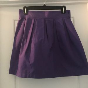 Purple skirt